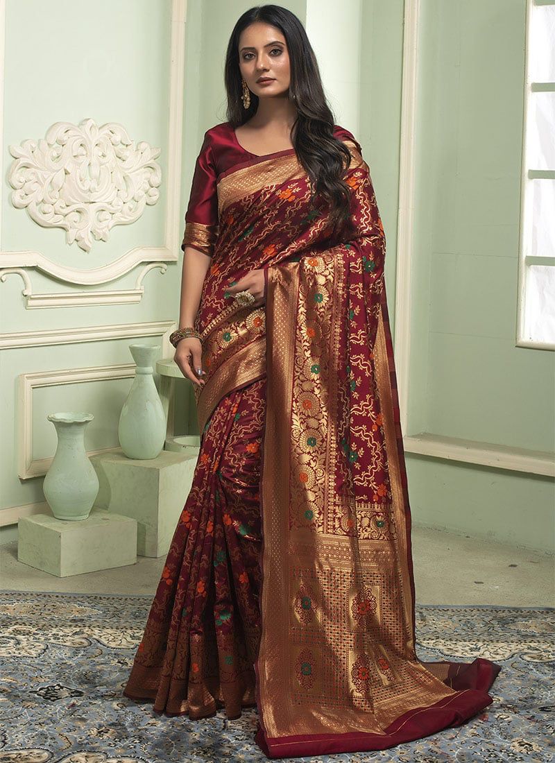  KT 64 Banarasi Silk Designer Sarees Catalog